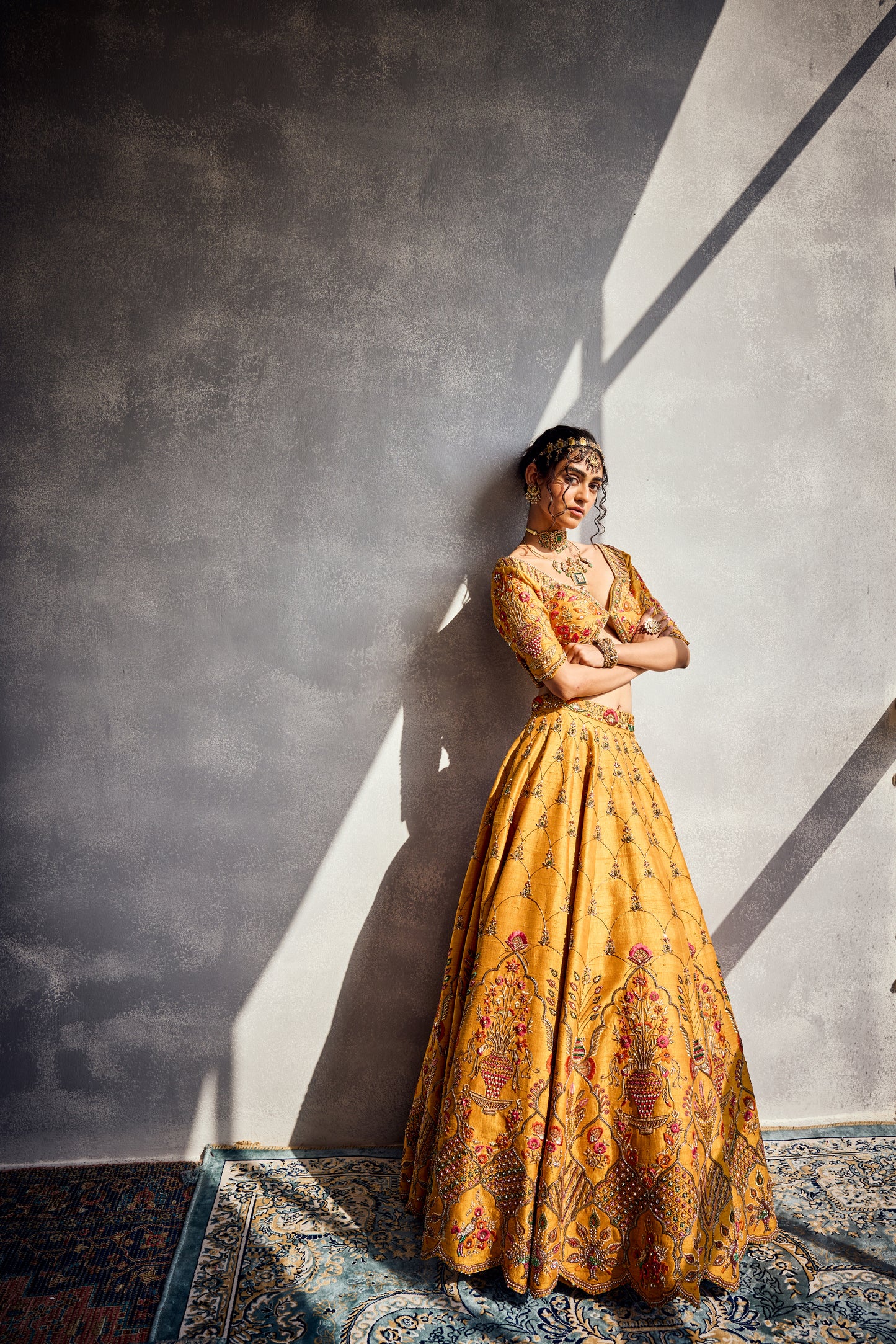 MARIGOLD LEHENGA SET