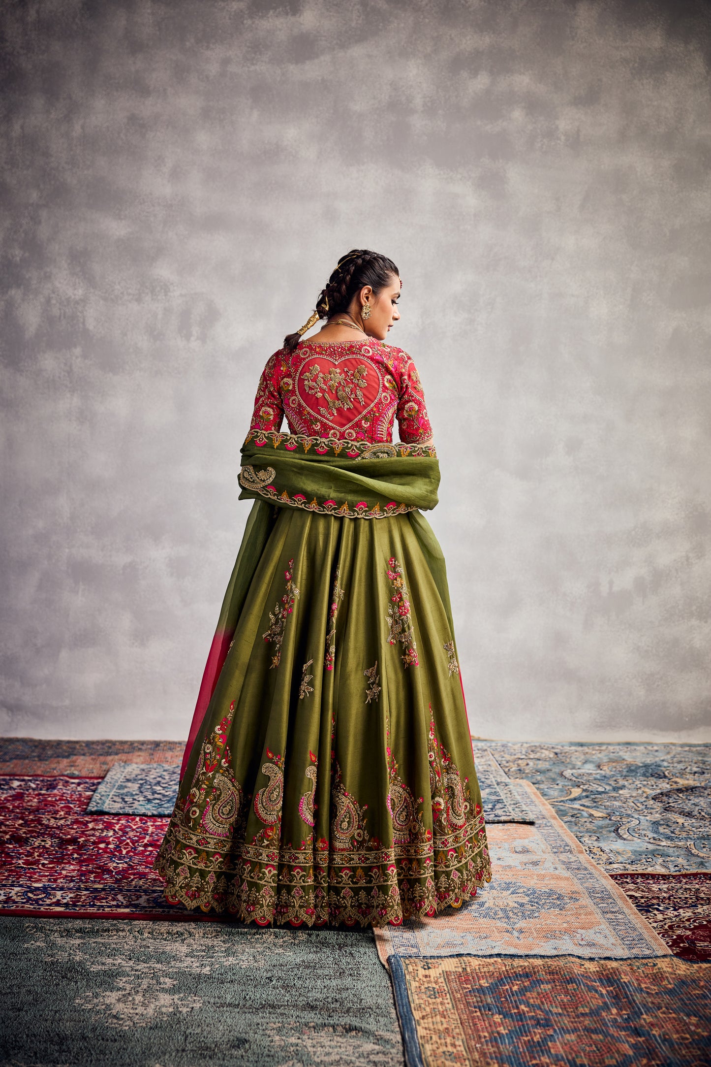 WOODBINE LEHENGA SET