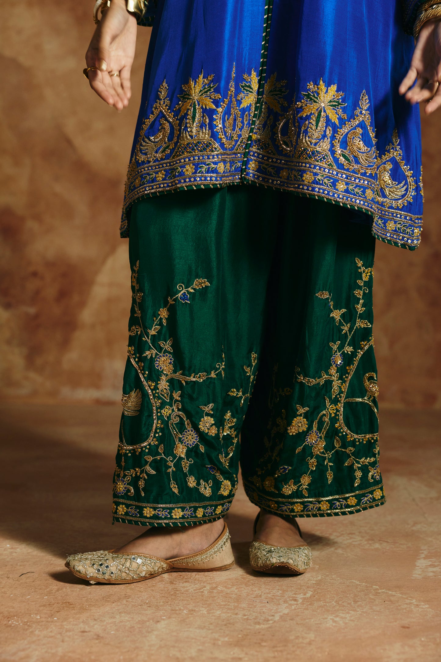 Cobalt kurta set