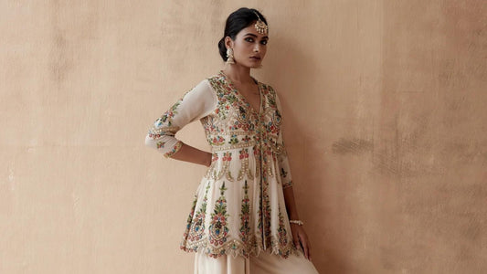 From Subtle to Bold: Aman Takyar's Stunning Wedding Sharara Collections