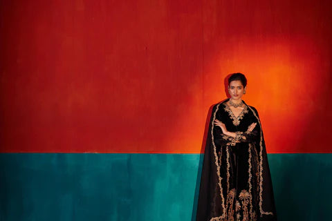 Celebrating Tradition with a Modern Twist: Aman Takyar's Stunning Collection of Sharara Sets and Lehenga Sets