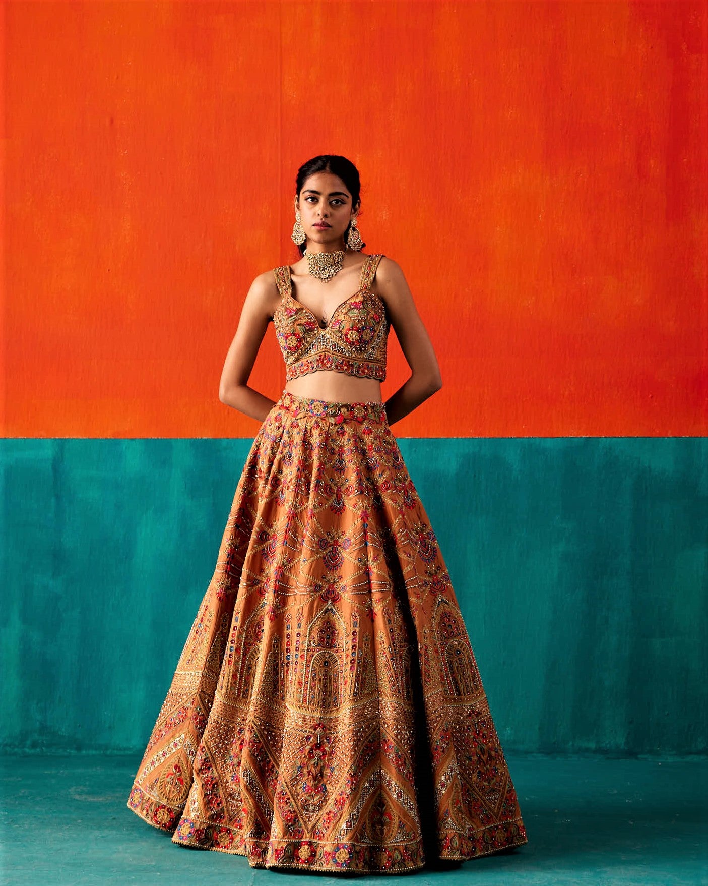 Cider Lehenga Set