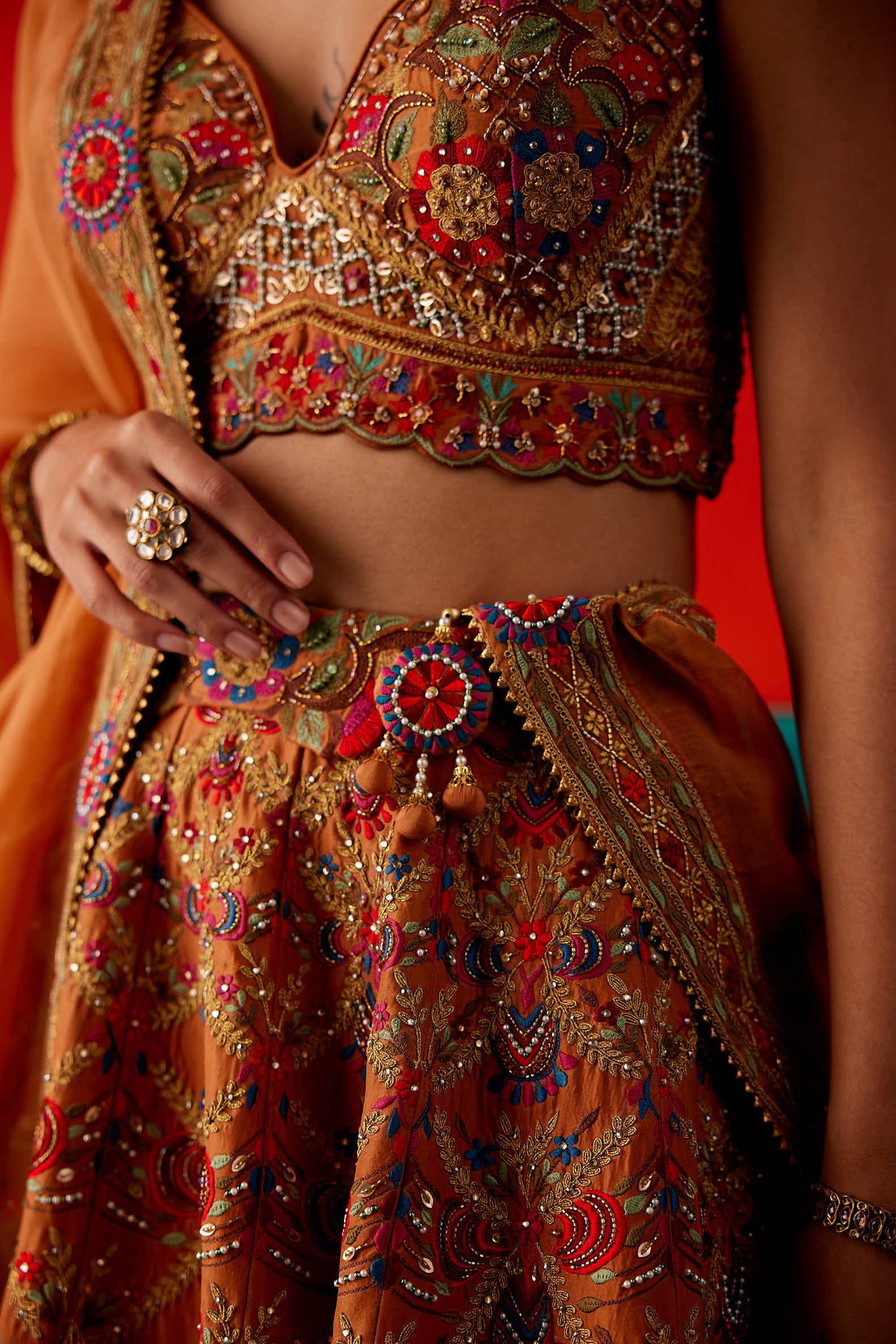 Cider Lehenga Set