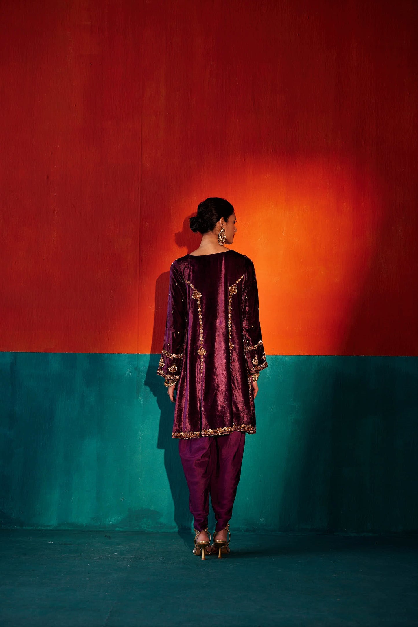 Sangria Kurta Set