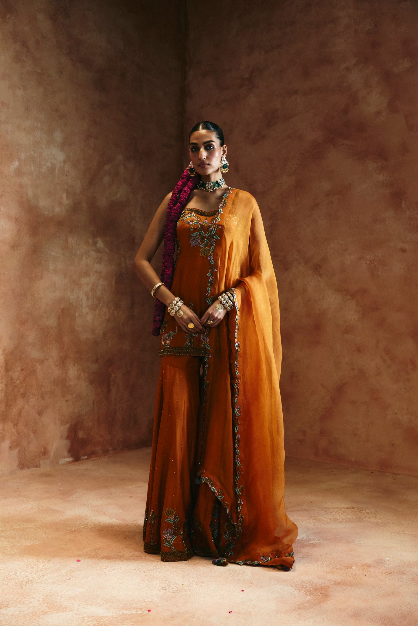 Brick rust sharara set