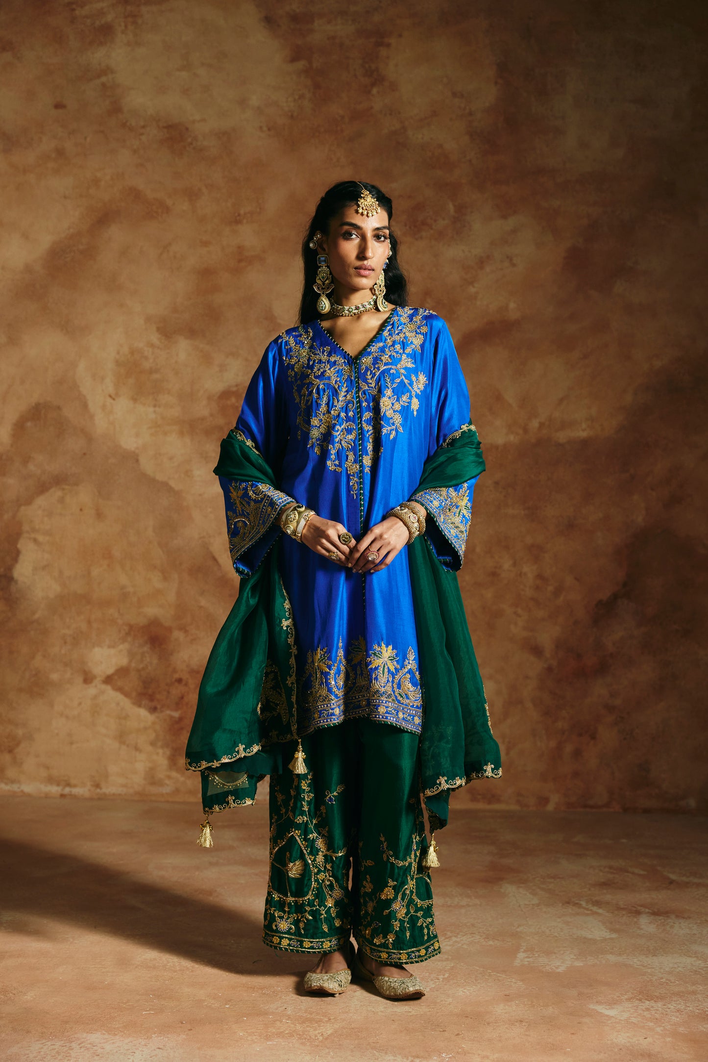 Cobalt kurta set
