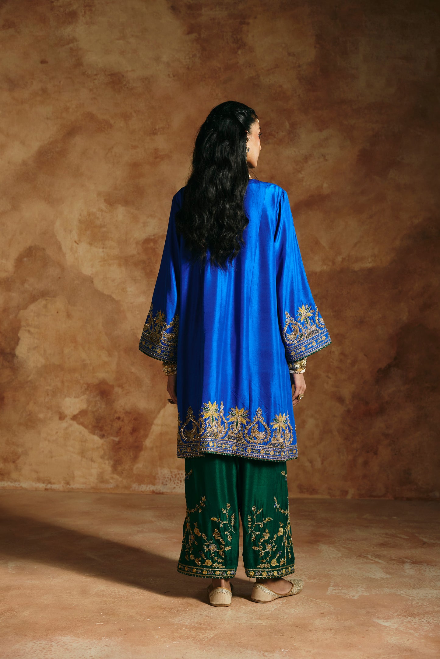 Cobalt kurta set