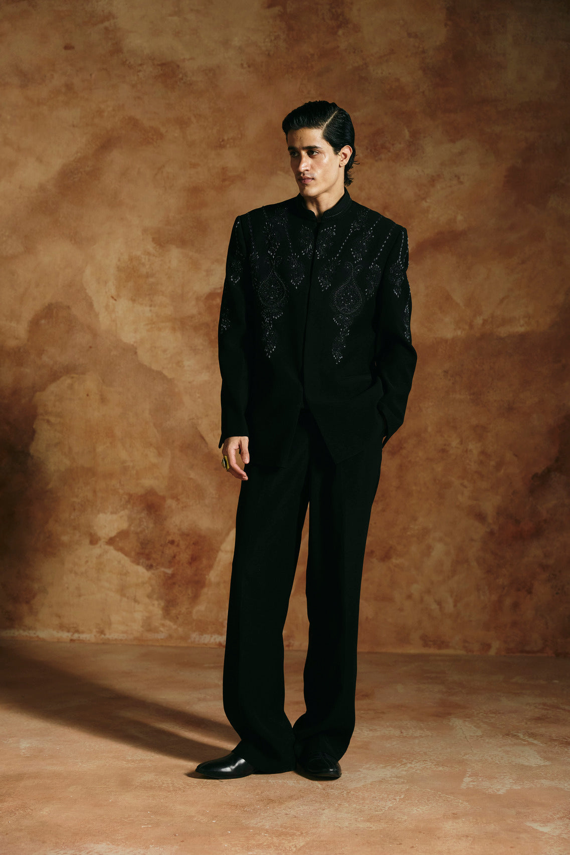 Regular fit Bandhgala
