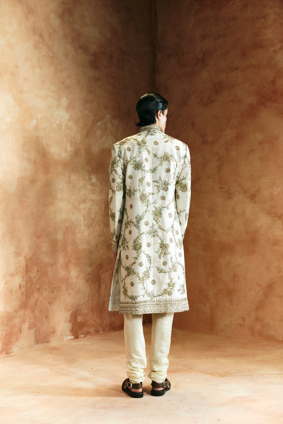 Ivory Sherwani set
