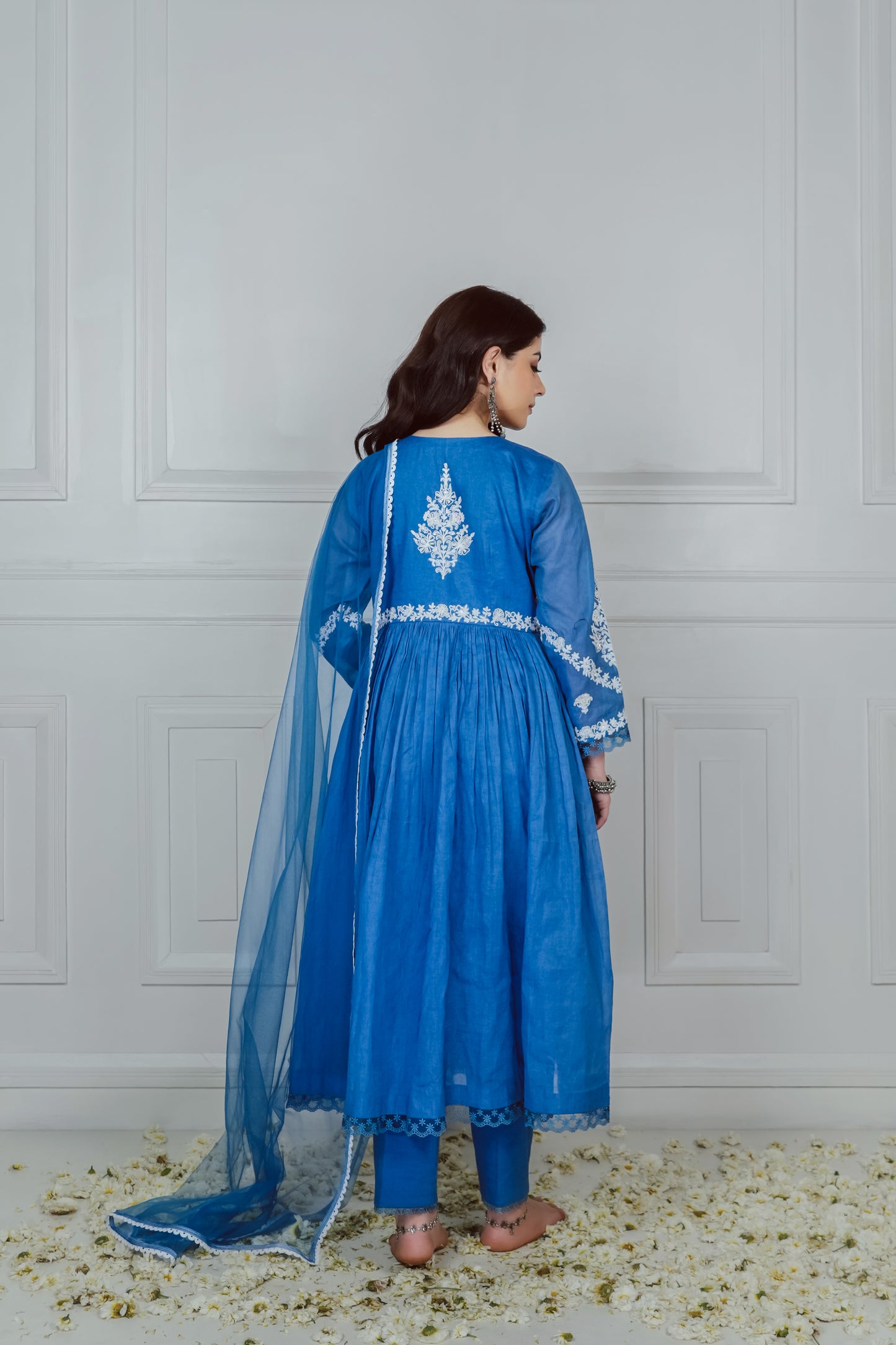 BLUE KURTA SET