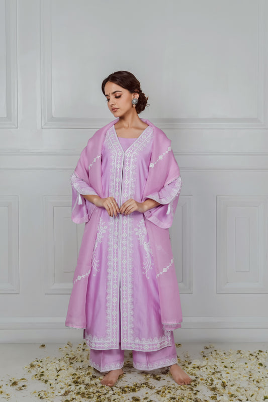 PINK KURTA SET