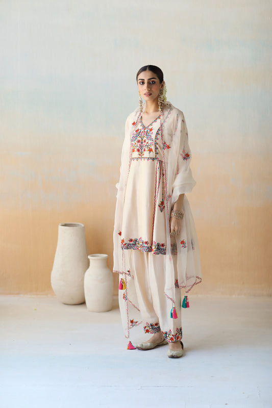 Ivory Kurta set